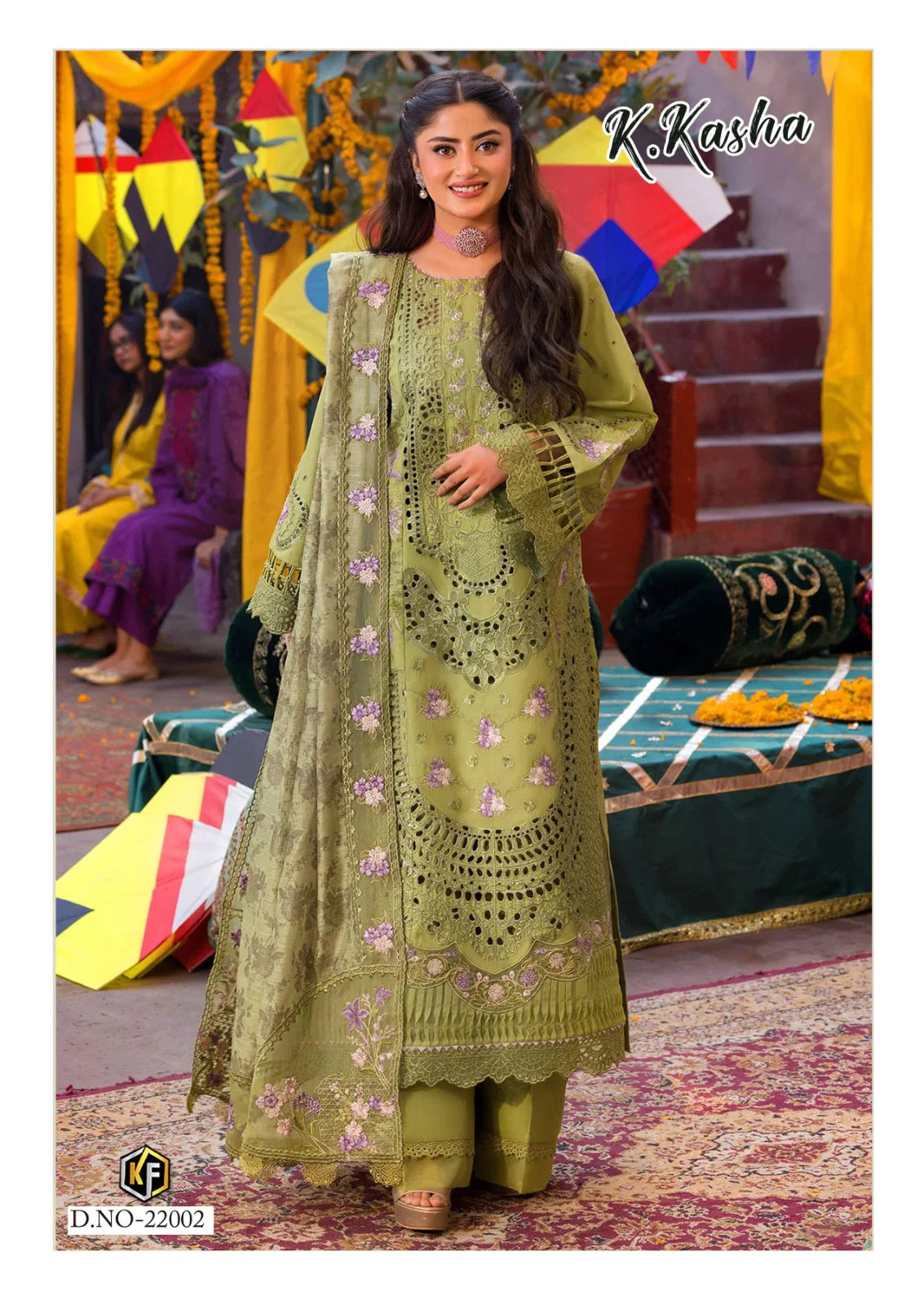Keval K Kasha Vol 22 Readymade Cotton Printed Kurti Pant With Dupatta