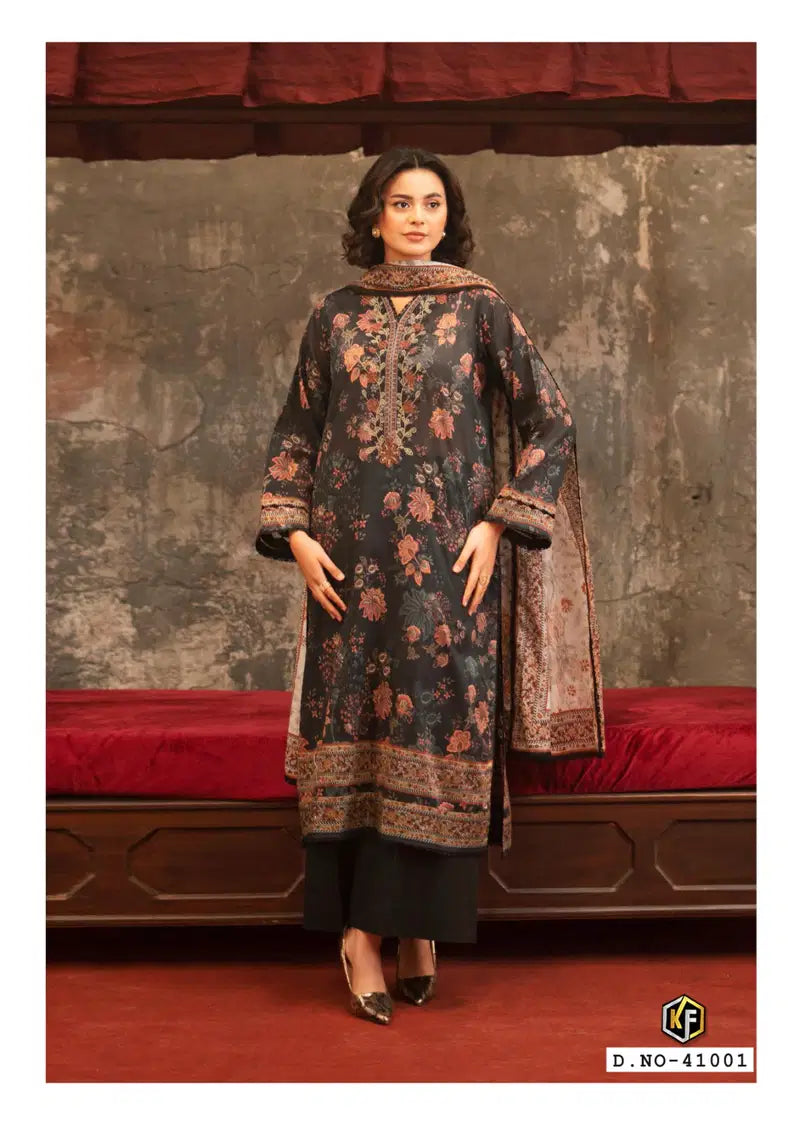 Keval Maria B Vol 411 Readymade Cotton Karachi Kurti Pant With Dupatta