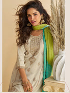Kf 10069 Chinon Silk Digital Printed Salwar Suit Collection