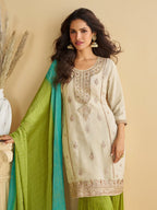 Kf 10069 Chinon Silk Digital Printed Salwar Suit Collection