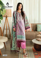 Gull A Ahmed Gull Banu Vol 12 Cambridge Printed Karachi Dress Material