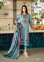 Gull A Ahmed Gull Banu Vol 12 Cambridge Printed Karachi Dress Material
