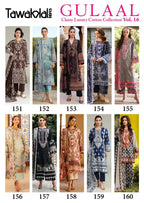 Tawakkal Gulaal Vol 16 Cotton Printed Karachi Dress Material