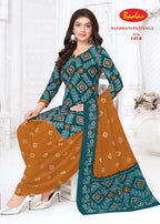 Baalar Bandhani Patiyala Vol 14 Cotton Printed Dress Material Collection