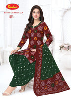 Baalar Bandhani Patiyala Vol 14 Cotton Printed Dress Material Collection