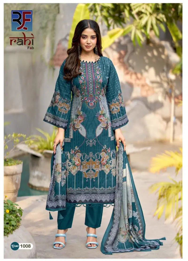 Rahi Red Orchid Vol 1 Cotton Karachi Dress Material Collection