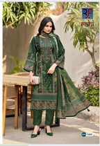 Rahi Red Orchid Vol 1 Cotton Karachi Dress Material Collection