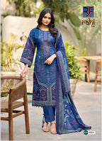 Rahi Red Orchid Vol 1 Cotton Karachi Dress Material Collection