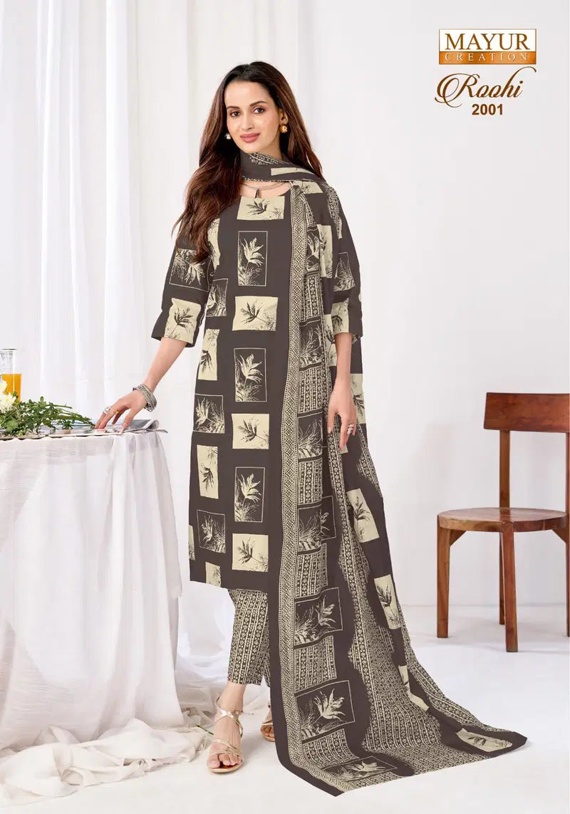Mayur Roohi Vol 2 Cotton Printed Dress Material Collection