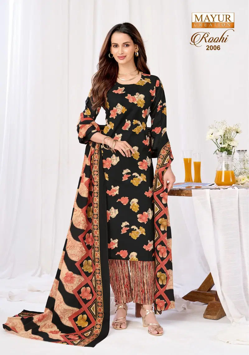 Mayur Roohi Vol 2 Cotton Printed Dress Material Collection