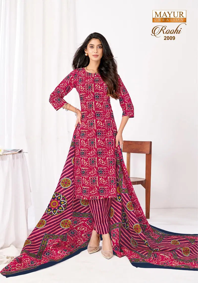 Mayur Roohi Vol 2 Cotton Printed Dress Material Collection