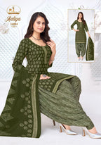 Miss World Aaliya Vol 16 Readymade Cotton Printed Patiyala Dress