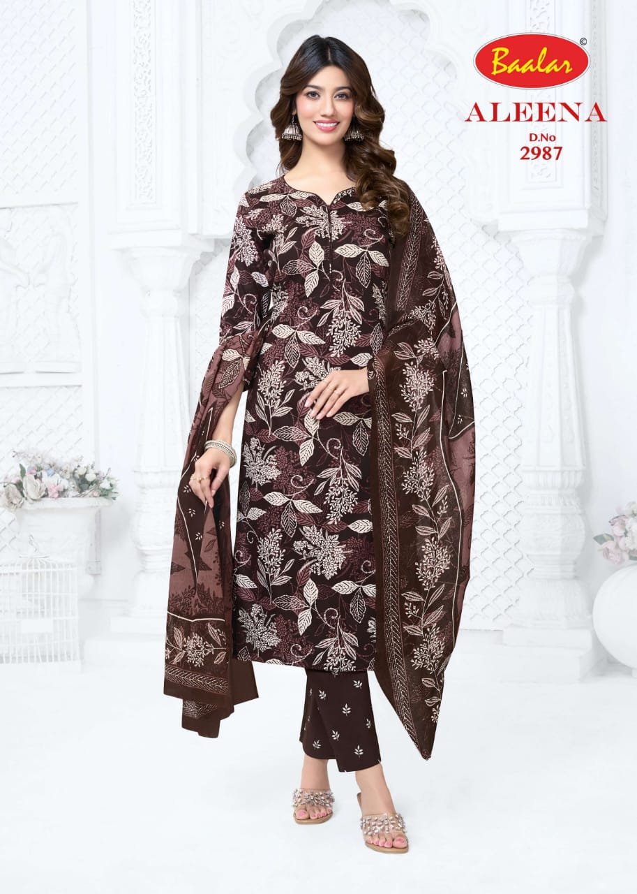 Baalar Aleena Vol 29 Cotton Printed Dress Material Collection