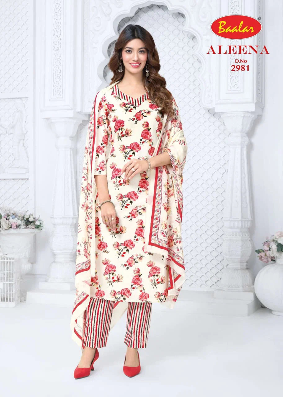 Baalar Aleena Vol 29 Cotton Printed Dress Material Collection
