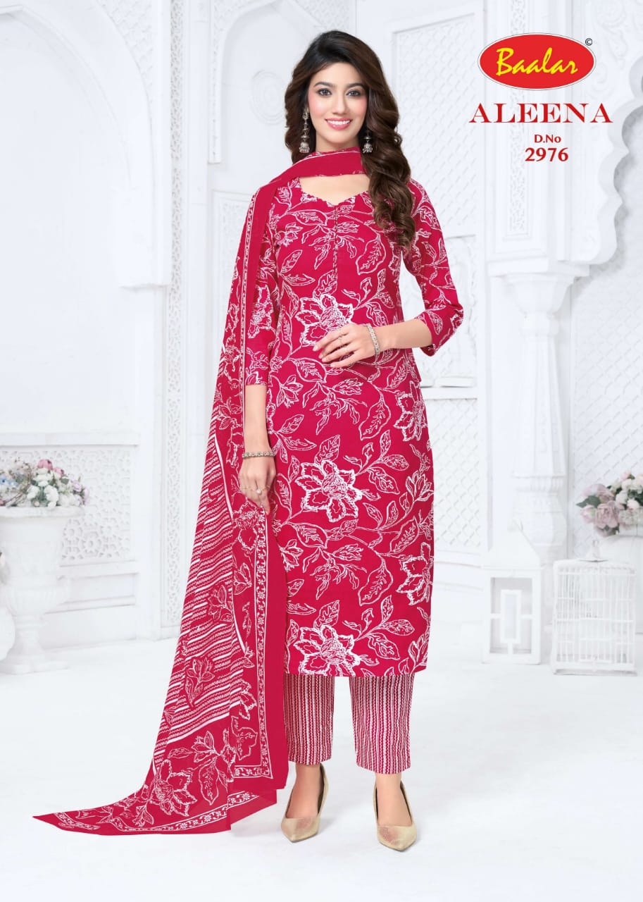 Baalar Aleena Vol 29 Cotton Printed Dress Material Collection