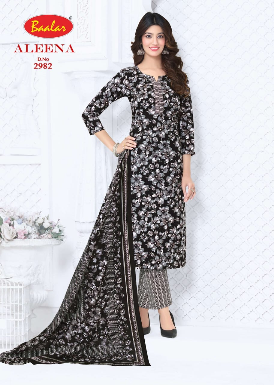 Baalar Aleena Vol 29 Cotton Printed Dress Material Collection