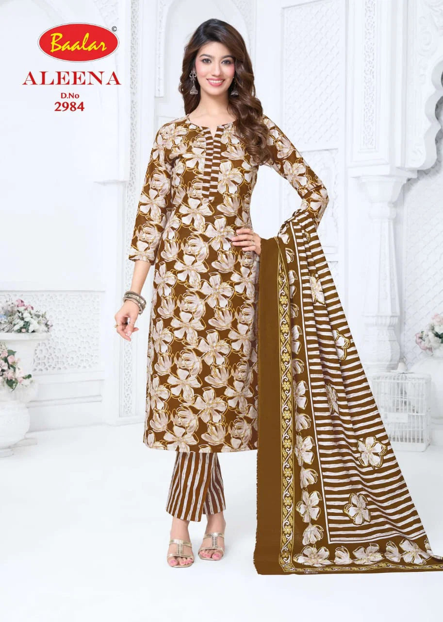 Baalar Aleena Vol 29 Cotton Printed Dress Material Collection