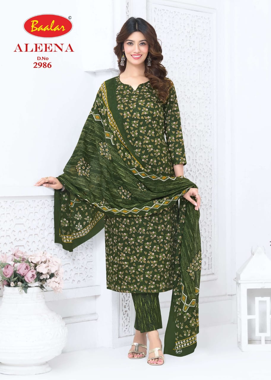 Baalar Aleena Vol 29 Cotton Printed Dress Material Collection