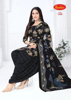 Baalar Cristal Patiyala Vol 12 Cotton Printed Dress Material