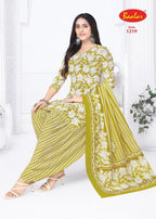 Baalar Cristal Patiyala Vol 12 Cotton Printed Dress Material