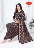 Baalar Cristal Patiyala Vol 12 Cotton Printed Dress Material