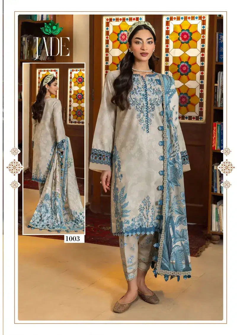 Farida Jade Bin Saeed Vol 1 Readymade Cotton Karachi Kurti Set