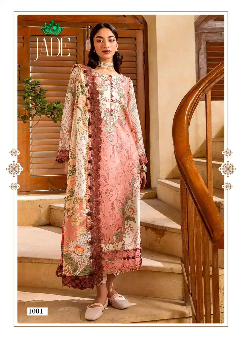 Farida Jade Bin Saeed Vol 1 Readymade Cotton Karachi Kurti Set