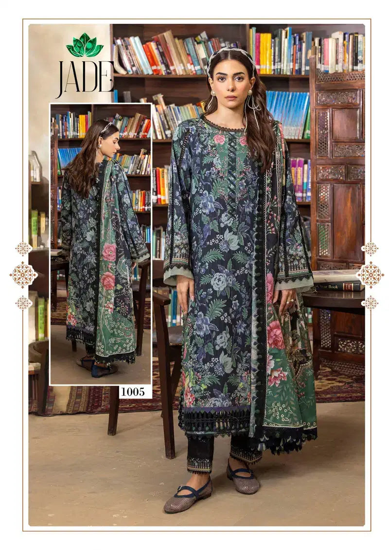 Farida Jade Bin Saeed Vol 1 Readymade Cotton Karachi Kurti Set