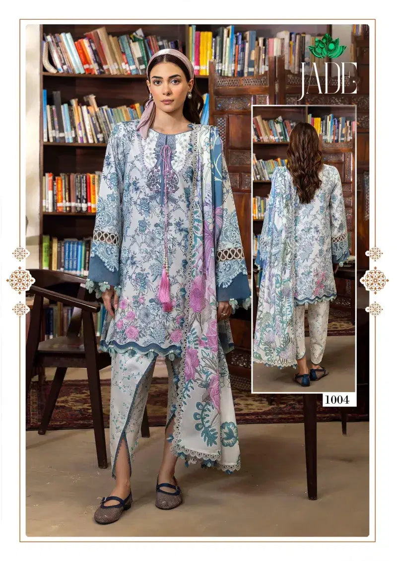 Farida Jade Bin Saeed Vol 1 Readymade Cotton Karachi Kurti Set
