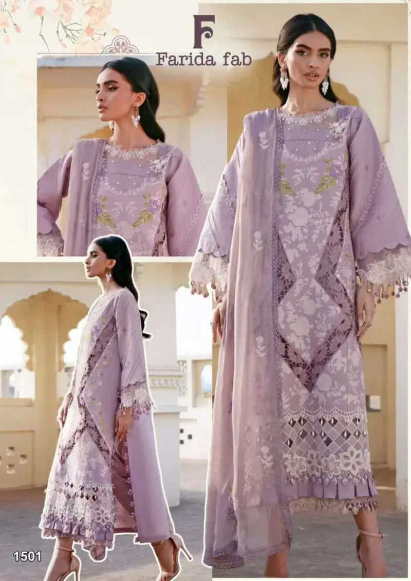 Farida Crimson Vol 15 Readymade Cotton Karachi Kurti Set