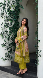Yd 070 Chiffon Dupatta Heavy Cotton Printed Pakistani Salwar Kameez