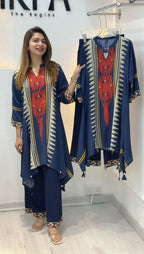 Yd 069 Muslin Cotton Printed Fancy Kurti With Bottom Collection