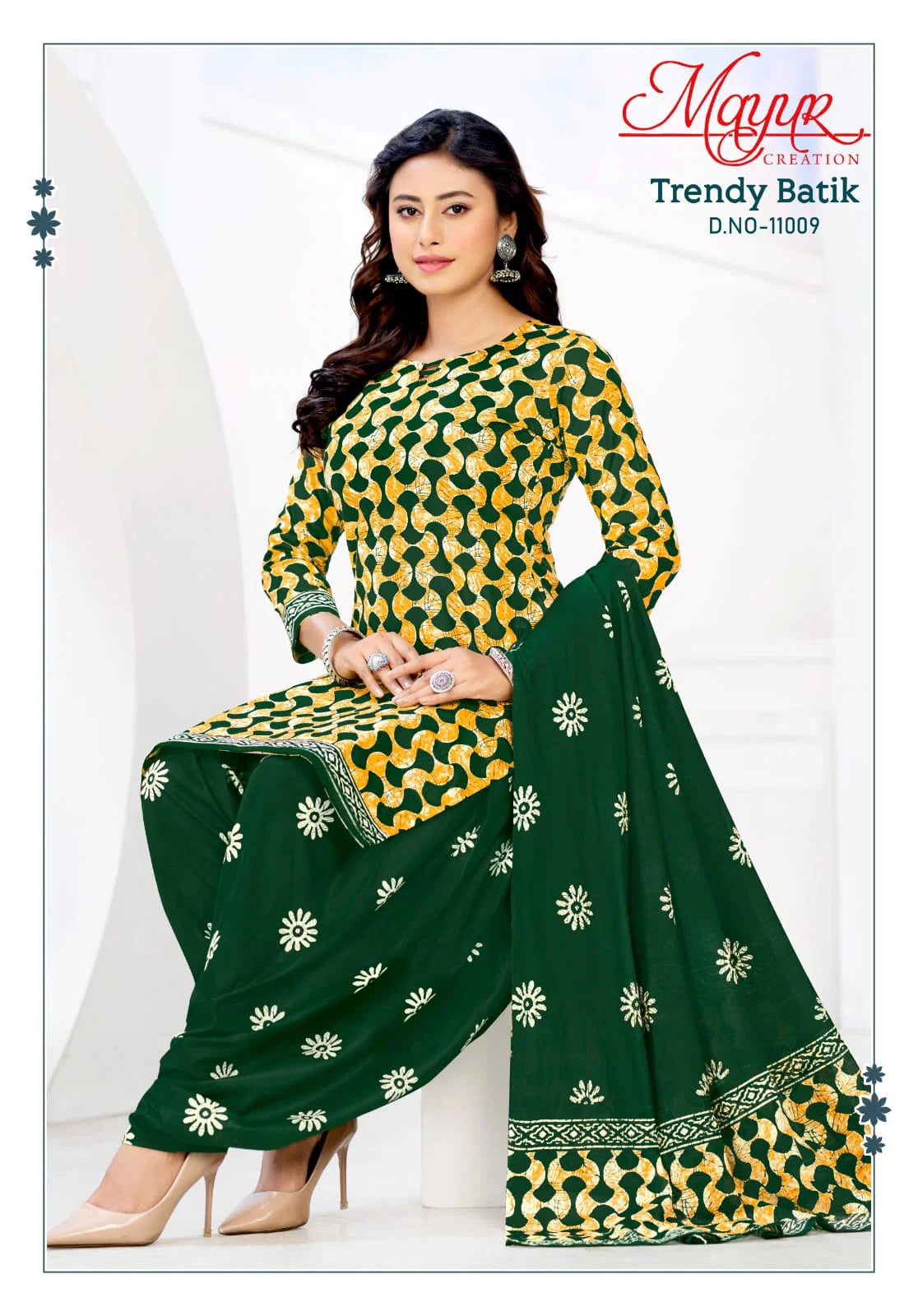Mayur Trendy Batik Vol 11 Pure Cotton Printed Dress Material Collection
