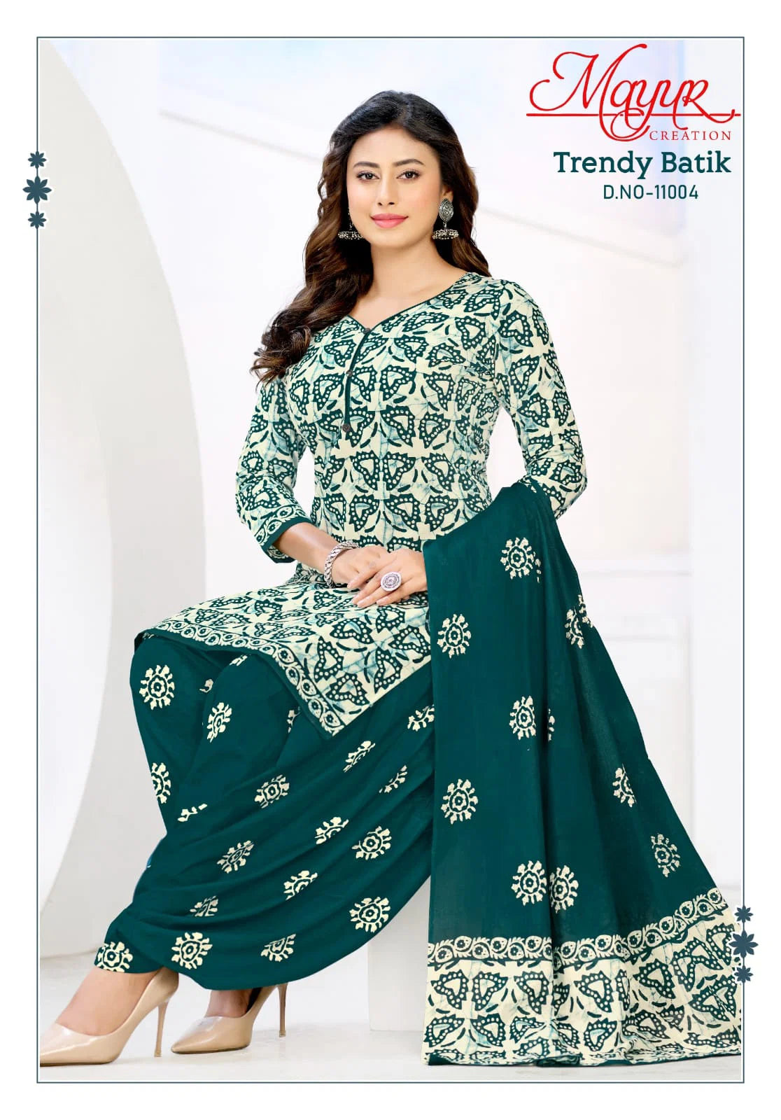 Mayur Trendy Batik Vol 11 Pure Cotton Printed Dress Material Collection