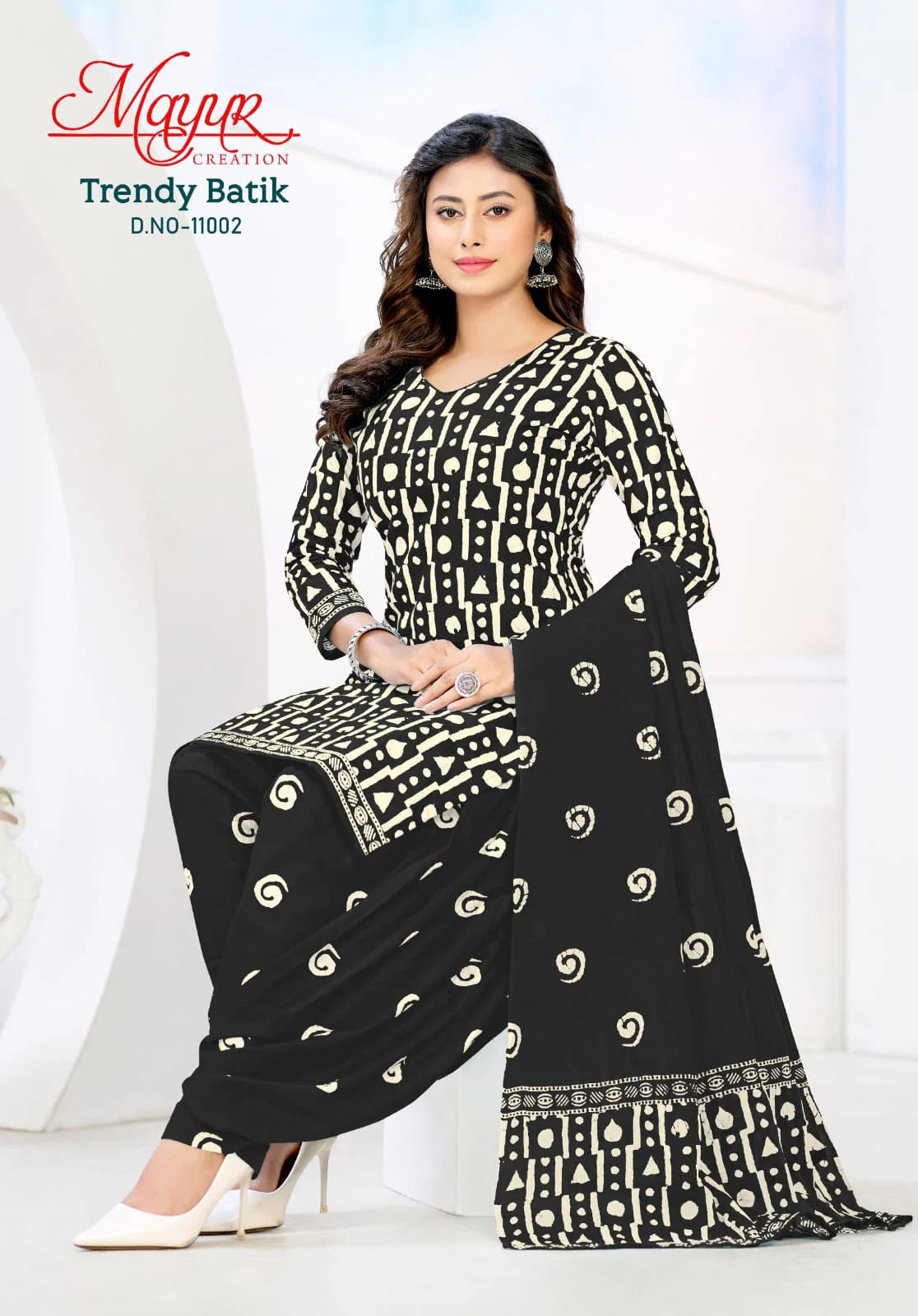Mayur Trendy Batik Vol 11 Pure Cotton Printed Dress Material Collection