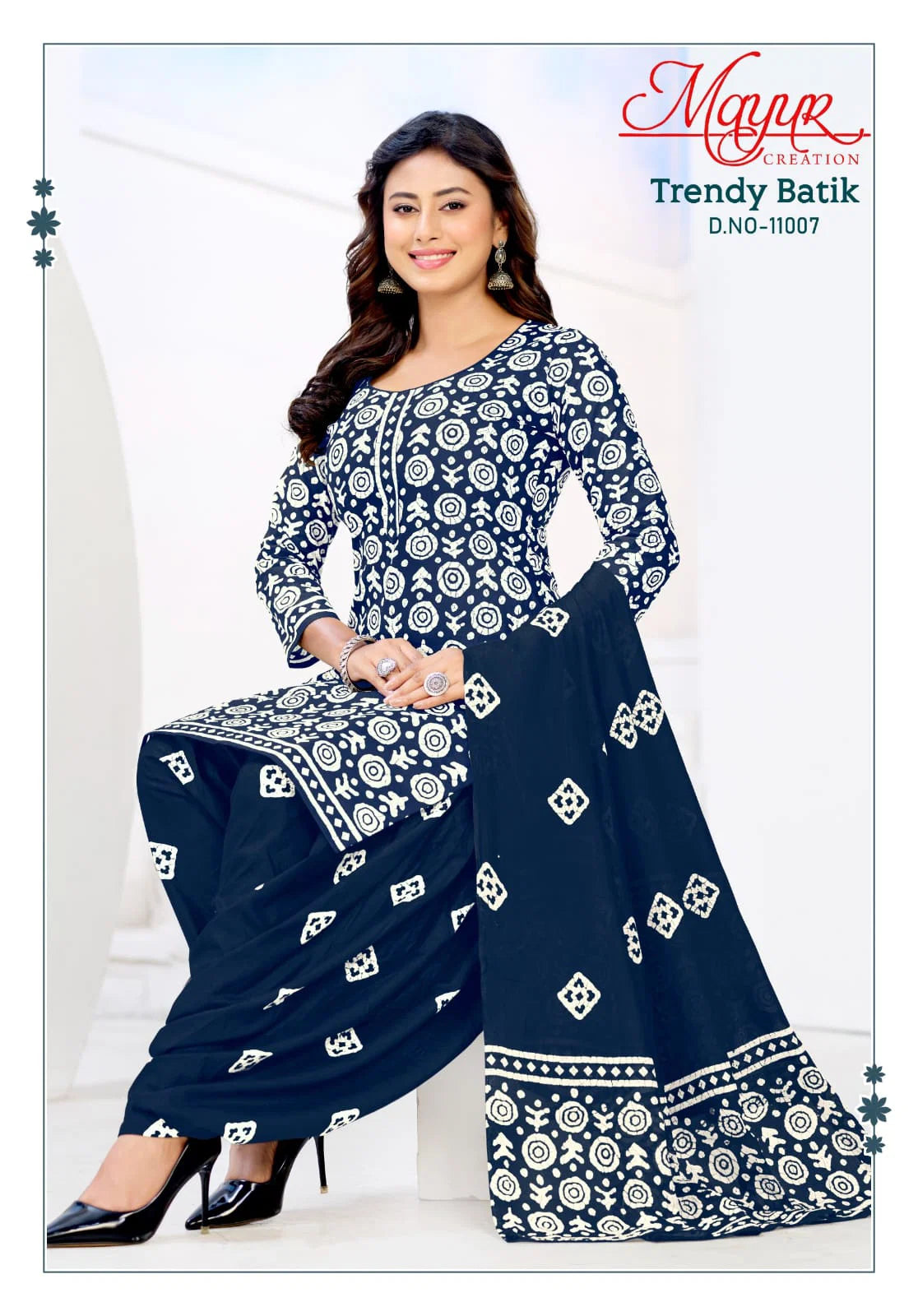 Mayur Trendy Batik Vol 11 Pure Cotton Printed Dress Material Collection