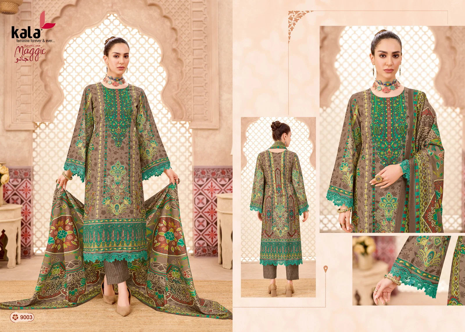 Kala Maggic Vol 24 Cotton Printed Karachi Dress Material Collection