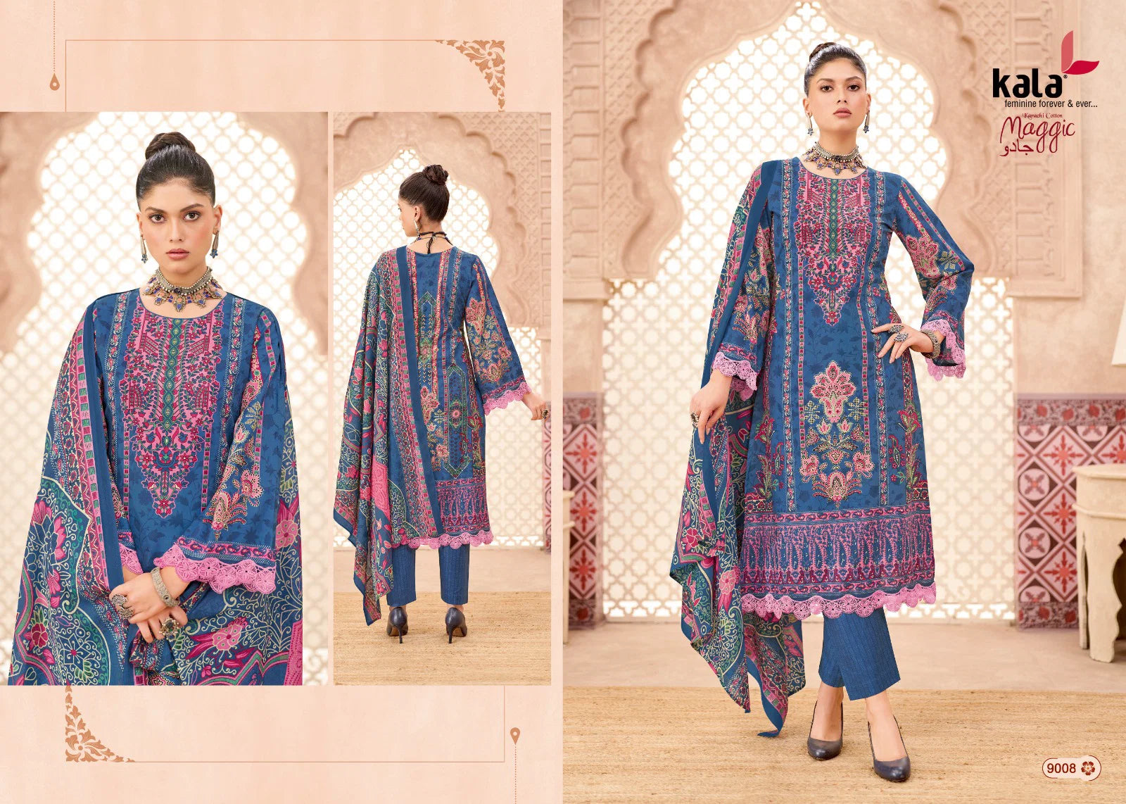 Kala Maggic Vol 24 Cotton Printed Karachi Dress Material Collection