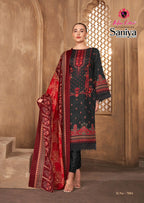 Nafisa Saniya Vol 7 Cotton Digital Printed Karachi Dress Material