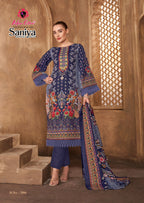 Nafisa Saniya Vol 7 Cotton Digital Printed Karachi Dress Material