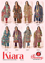 Ganeshji Kiara Vol 2 Cotton Printed Karachi Dress Material Collection