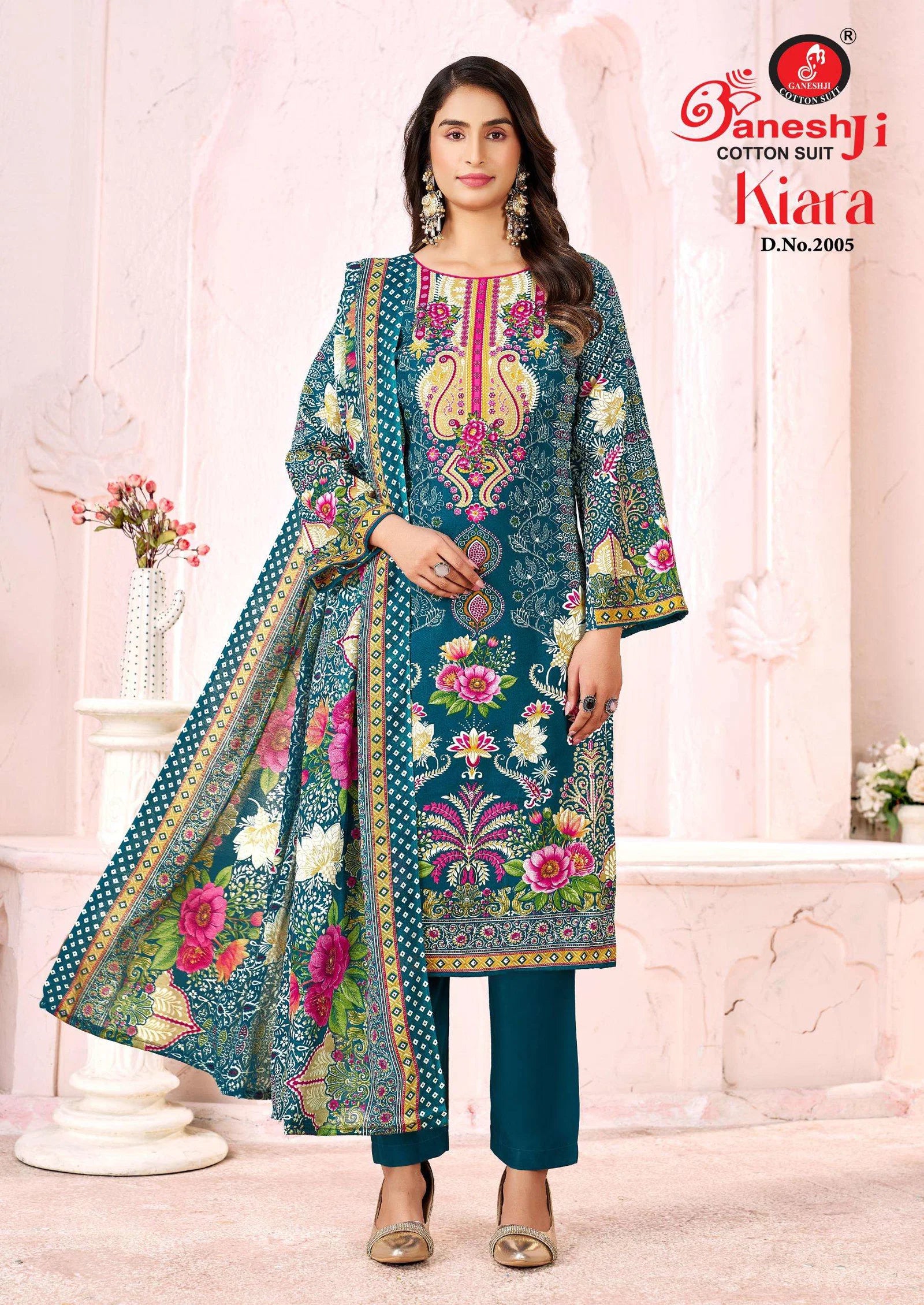 Ganeshji Kiara Vol 2 Cotton Printed Karachi Dress Material Collection
