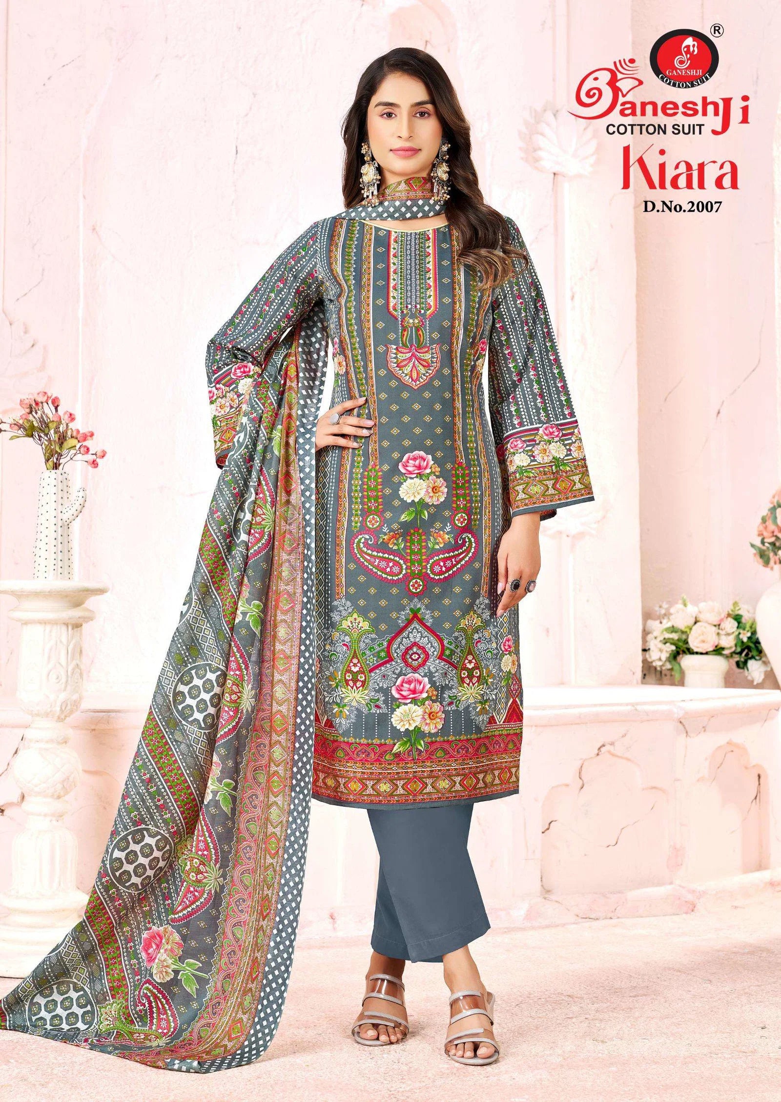 Ganeshji Kiara Vol 2 Cotton Printed Karachi Dress Material Collection