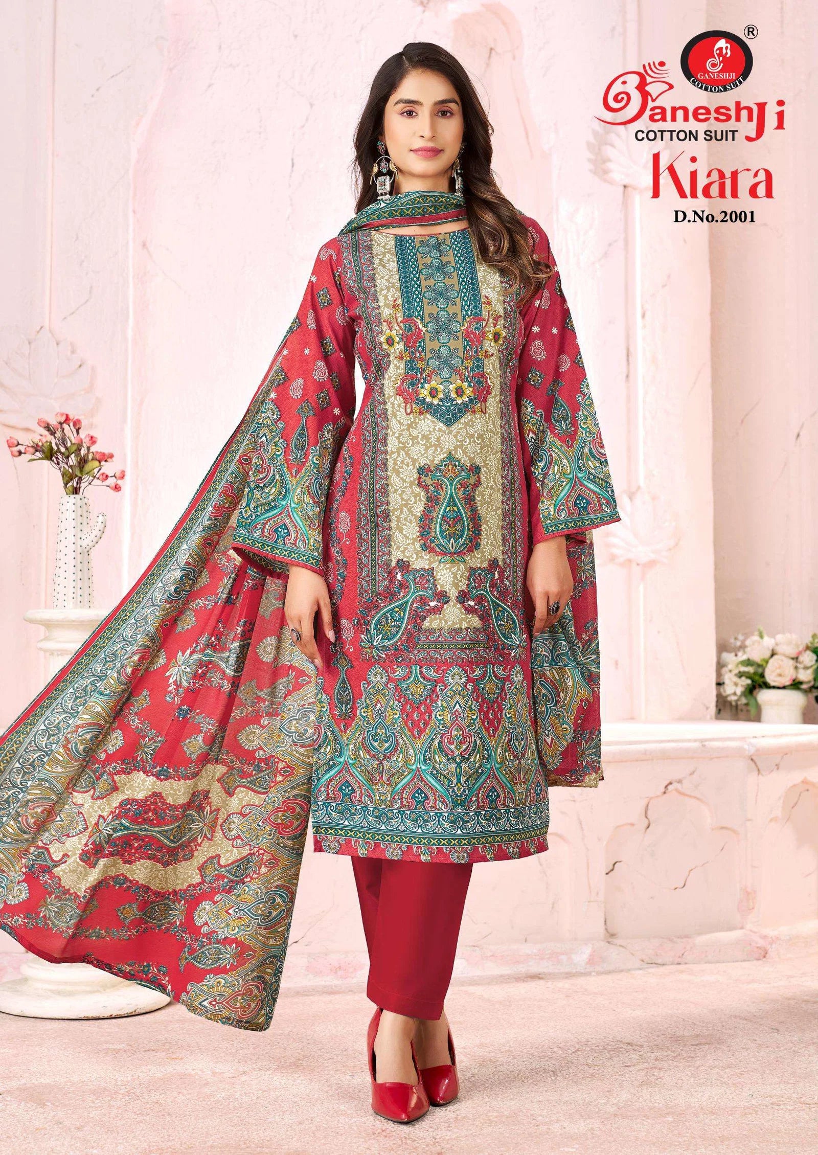 Ganeshji Kiara Vol 2 Cotton Printed Karachi Dress Material Collection