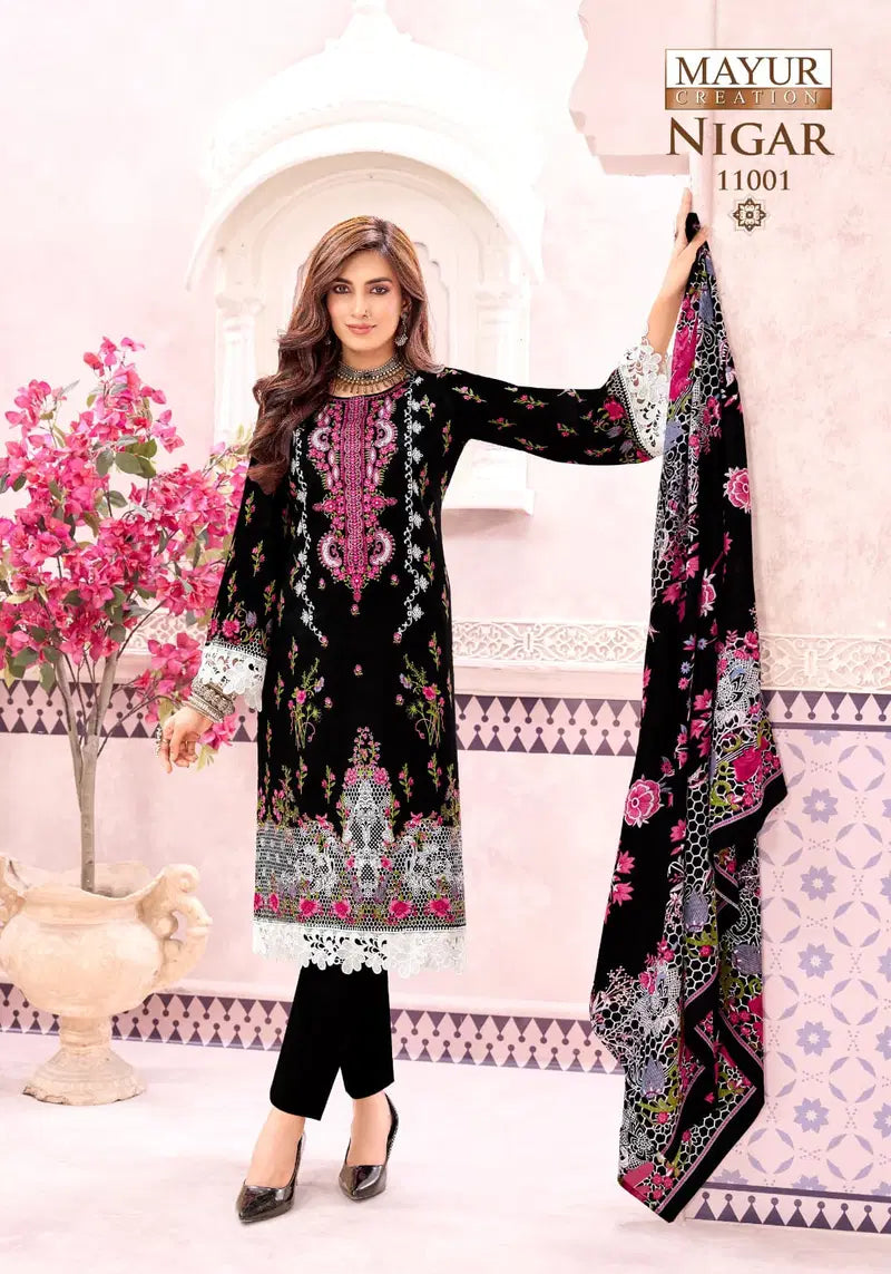 Mayur Nigar Vol 11 Cotton Printed Karachi Dress Material Collection