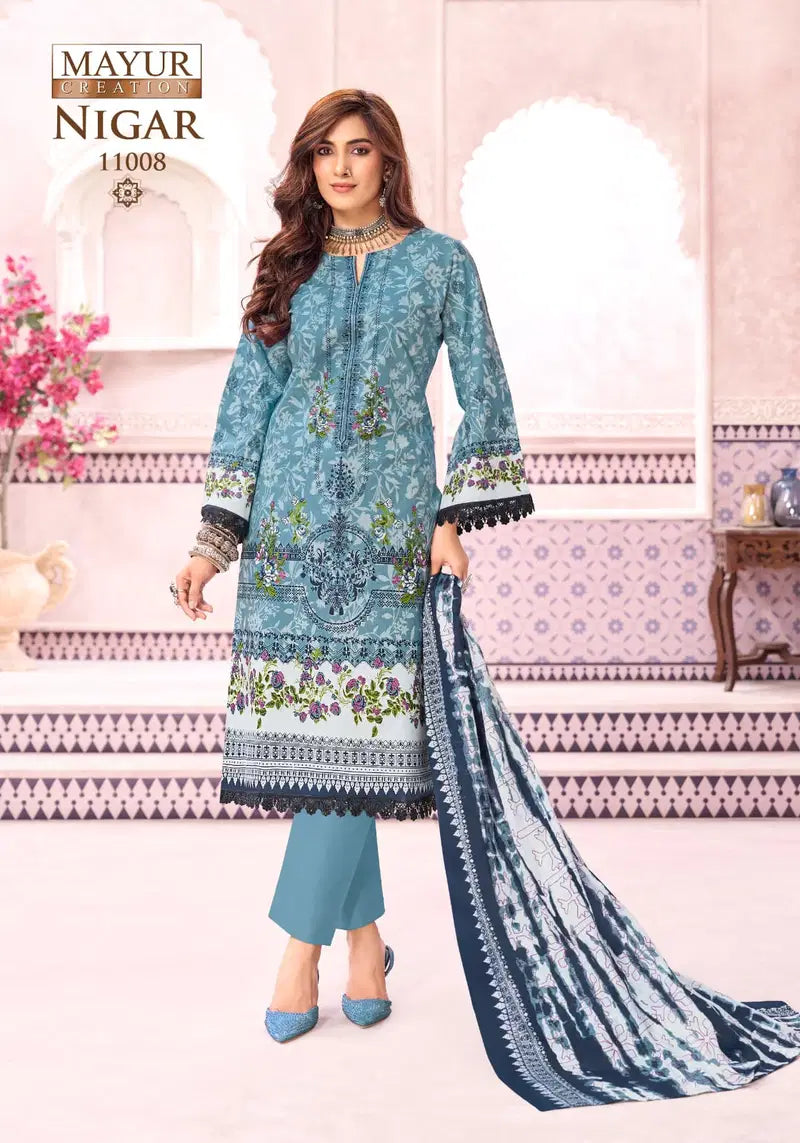 Mayur Nigar Vol 11 Cotton Printed Karachi Dress Material Collection