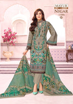 Mayur Nigar Vol 11 Readymade Cotton Karachi Kurti Pant With Dupatta