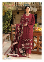 Keval Alija B Vol 42 Lawn Cotton Printed Karachi Dress Material ₹ 2580