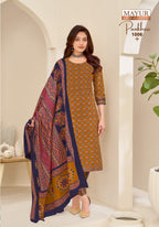 Mayur Pankhuri Vol 1 Cotton Printed Dress Material Collection