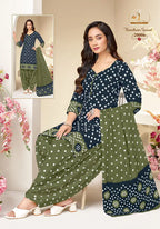 Miss World Bandhani Vol 20 Readymade Cotton Patiyala Dress